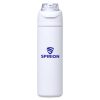 Slazenger Ranger Stainless Steel Vacuum Water Bottle - 700ml - Solid White