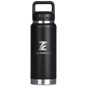 Urban Terrain Namaqua Stainless Steel Vacuum Water Bottle - 780ml in Black