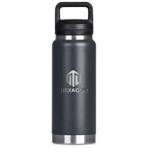 Urban Terrain Namaqua Stainless Steel Vacuum Water Bottle - 780ml in Dark Grey