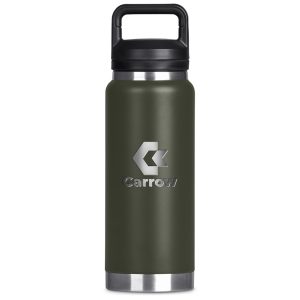 Urban Terrain Namaqua Stainless Steel Vacuum Water Bottle - 780ml in Military Green