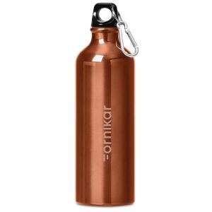 Altitude Solano Aluminium Water Bottle - 750ml in Burnt Orange