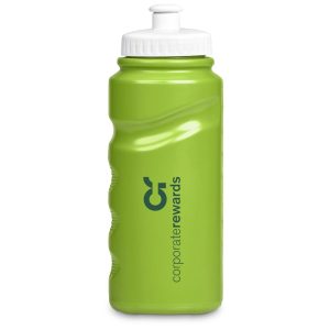 Altitude Slam Plastic Water Bottle - 500ml in Lime