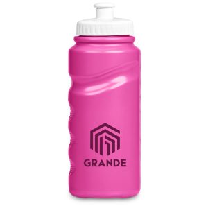Altitude Slam Plastic Water Bottle - 500ml in Pink