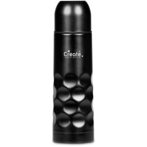 Serendipio Meteor Stainless Steel Vacuum Flask - 500ml in Black