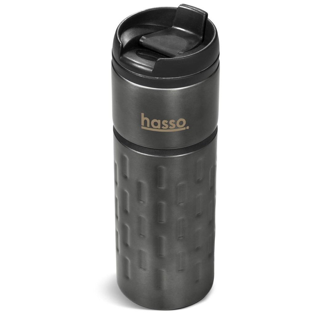 Serendipio Binary Stainless Steel & Plastic Double-Wall Tumbler - 450ml – Gun Metal