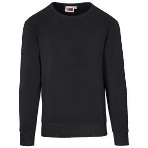 Mens Quinn Crew Neck Sweater in Black