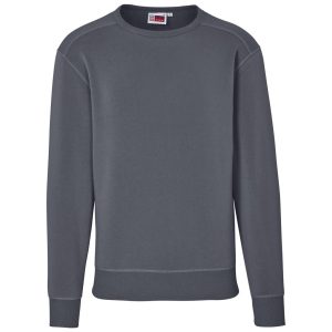 Mens Quinn Crew Neck Sweater in Grey