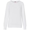 Ladies Quinn Crew Neck Sweater - White