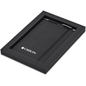 Altitude Miller Notebook & Pen Set in Black