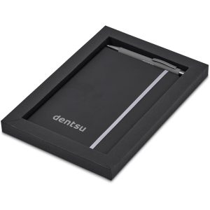 Altitude Miller Notebook & Pen Set in Grey