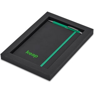 Altitude Miller Notebook & Pen Set in Green