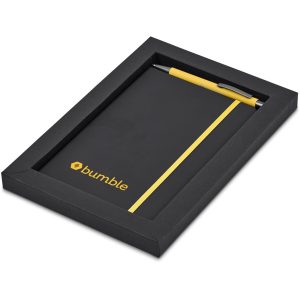 Altitude Miller Notebook & Pen Set in Yellow