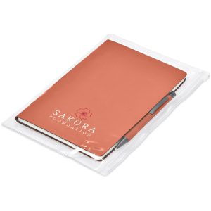 Altitude Harper Notebook & Pen Set in Burnt Orange