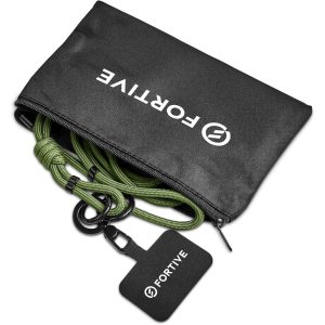 Altitude Prett Crossbody Phone & Bag Strap in Pouch in Military Green