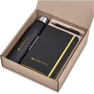 Altitude Wallace Kraft Gift Set in Yellow