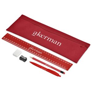 Altitude Community Stationery Set in Red