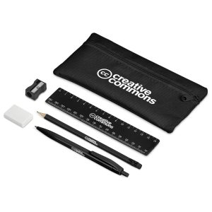 Altitude Central Stationery Set in Black