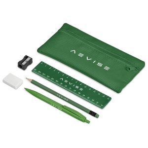 Altitude Central Stationery Set in Green
