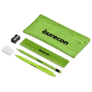 Altitude Central Stationery Set in Lime
