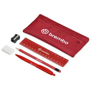 Altitude Central Stationery Set in Red