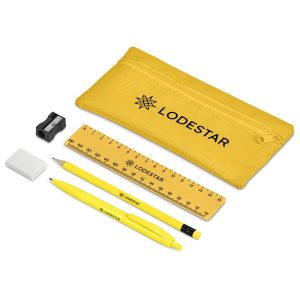 Altitude Central Stationery Set in Yellow