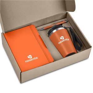 Altitude Carnaby Kraft Gift Set in Orange