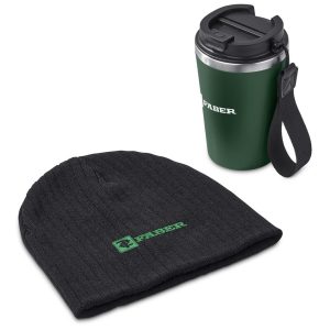 Altitude Luca Winter Gift Set in Dark Green