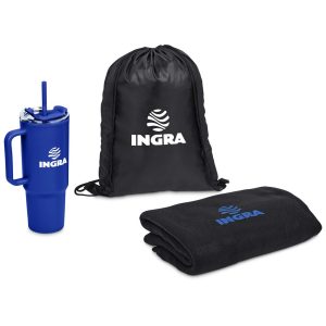 Finn Winter Gift Set in Blue