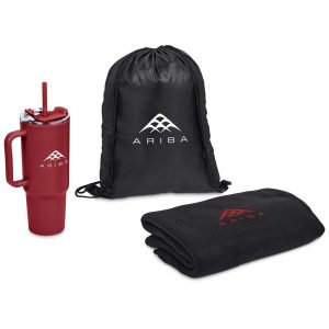 Finn Winter Gift Set in Red