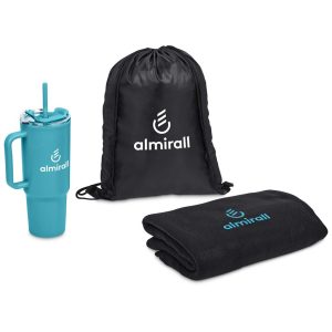 Finn Winter Gift Set in Turquoise