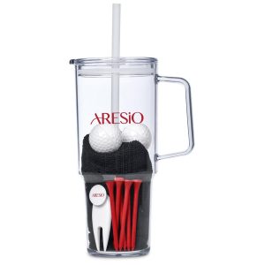 Altitude Bunker Golf Set in Red