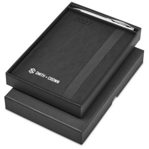 Altitude Advantage A5 2027 Diary And Cypher Pen Set in Black