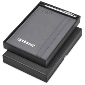 Altitude Advantage A5 2027 Diary And Cypher Pen Set in Grey