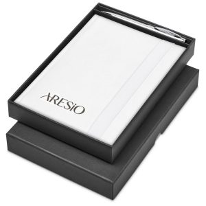 Altitude Advantage A5 2027 Diary And Cypher Pen Set in Solid White