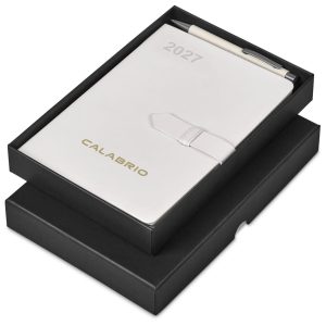 Altitude Enterprise A5 2027 Diary and Omega Pen Set in Cream