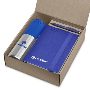 Altitude Tropism 2027 Diary Gift Set in Blue