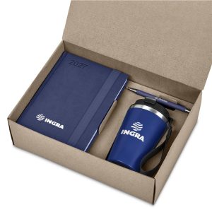 Altitude Echoism 2027 Diary Gift Set in Navy