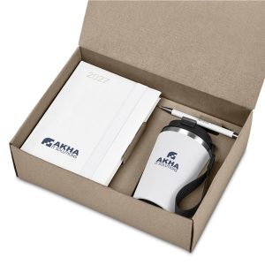 Altitude Echoism 2027 Diary Gift Set in Solid White