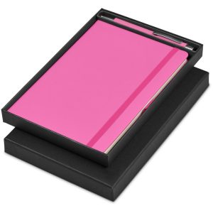 Carson Notebook & Pen Set in Pink