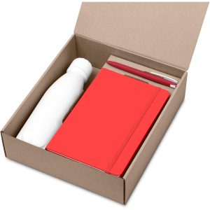 Bennet Kraft Gift Set in Red