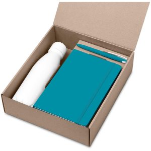 Bennet Kraft Gift Set in Turquoise