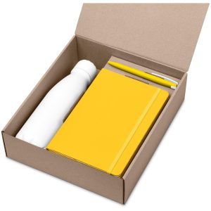 Bennet Kraft Gift Set in Yellow