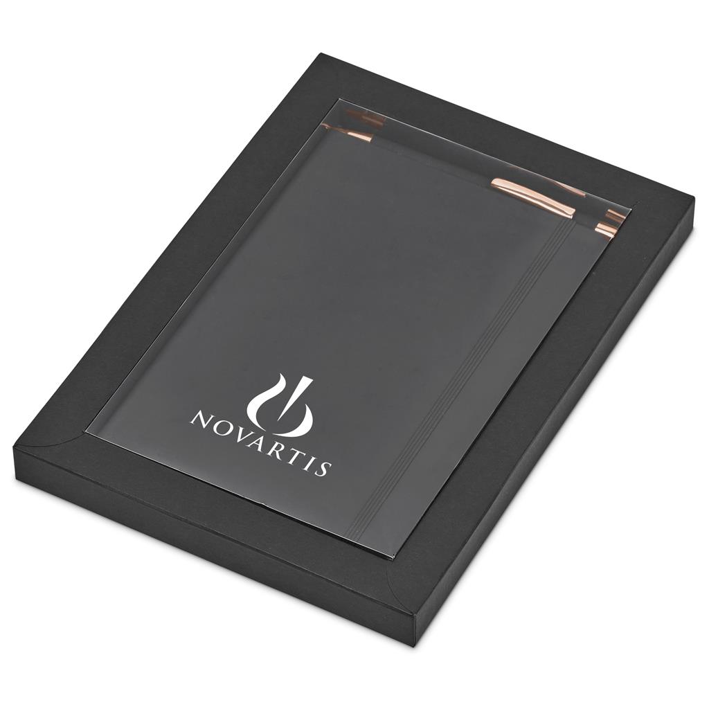 Sutton Notebook & Pen Set – Black