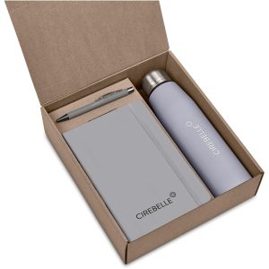 Gibson Kraft Gift Set in Grey