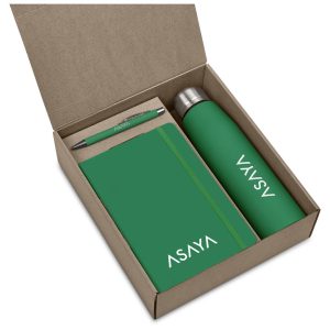 Gibson Kraft Gift Set in Green