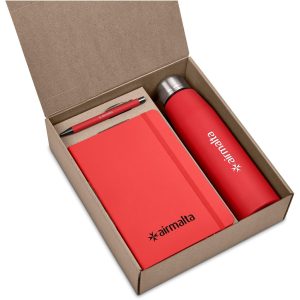 Gibson Kraft Gift Set in Red
