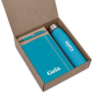Gibson Kraft Gift Set in Turquoise