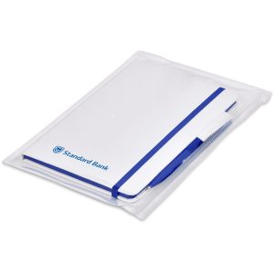 Olson Notebook & Pen Set in Blue