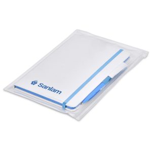 Olson Notebook & Pen Set in Light Blue