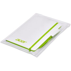Olson Notebook & Pen Set in Lime